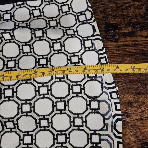 NWT Tory Burch Gloria Geometric Top 4 Small - Picture 6 of 7